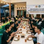Wujudkan Kebersamaan, Karang Taruna Desa Cikande Permai Gelar Buka Puasa Bersama